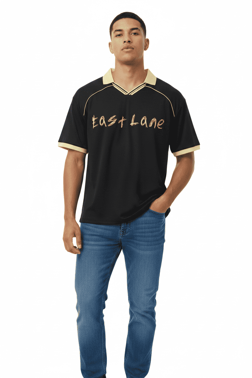 Unisex Vintage Black E.L Jersey