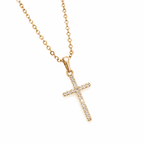 Your Choice Rhinestone Cross Pendent Necklaces
