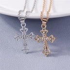 Your Choice Rhinestone Cross Pendent Necklaces