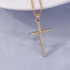Your Choice Rhinestone Cross Pendent Necklaces