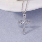 Your Choice Rhinestone Cross Pendent Necklaces