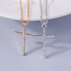 Your Choice Rhinestone Cross Pendent Necklaces