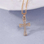 Your Choice Rhinestone Cross Pendent Necklaces