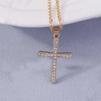 Your Choice Rhinestone Cross Pendent Necklaces