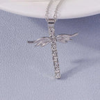 Your Choice Rhinestone Cross Pendent Necklaces