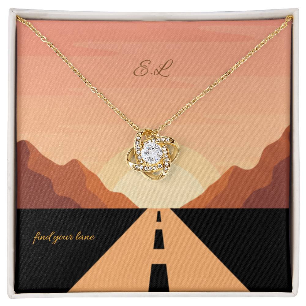 Love Knot Necklace, Find your lane