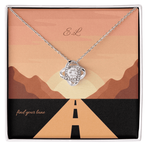 Love Knot Necklace, Find your lane