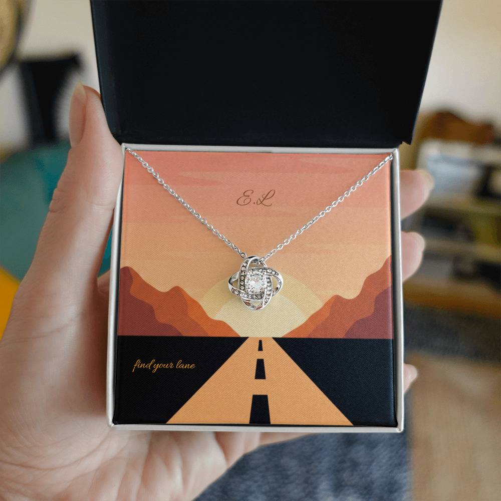 Love Knot Necklace, Find your lane